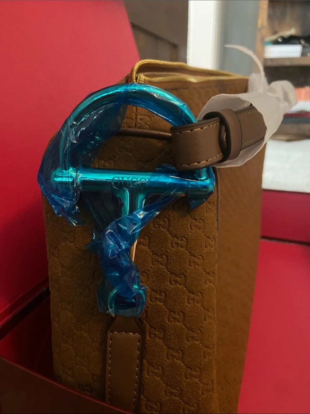 Brown Men's Shoulder Bag - Designer Style